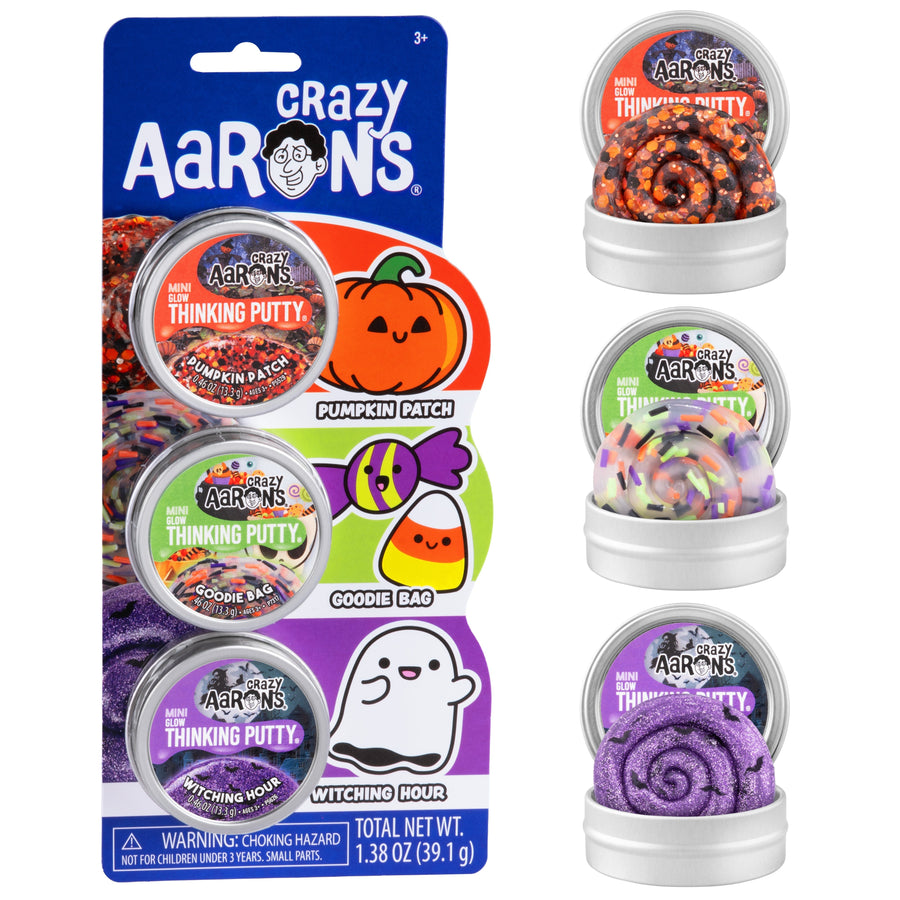 Item Details: Halloween Fidget Three - 2" Mini Tins O8